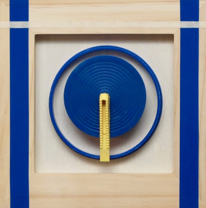 There's a certain Slant of light, 8" x 8"